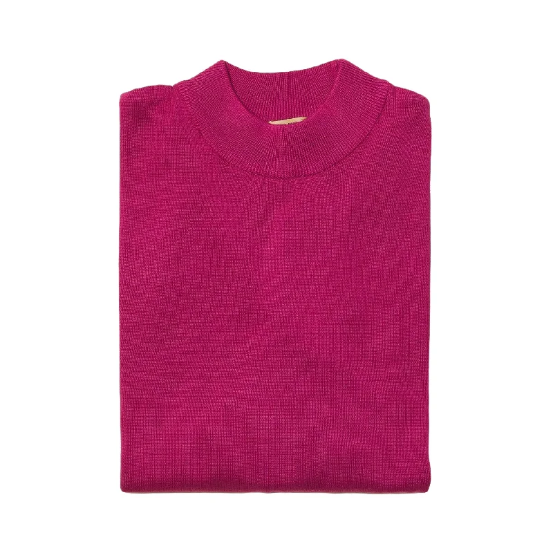 Shop new arrivals in clothing and save up to 60% off select items.  Mock Neck Sweater color Magenta