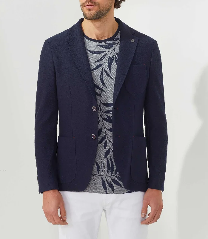 Unbeatable discounts on top-selling apparel – Only available online.  Veste Casual marine "Montagne"
