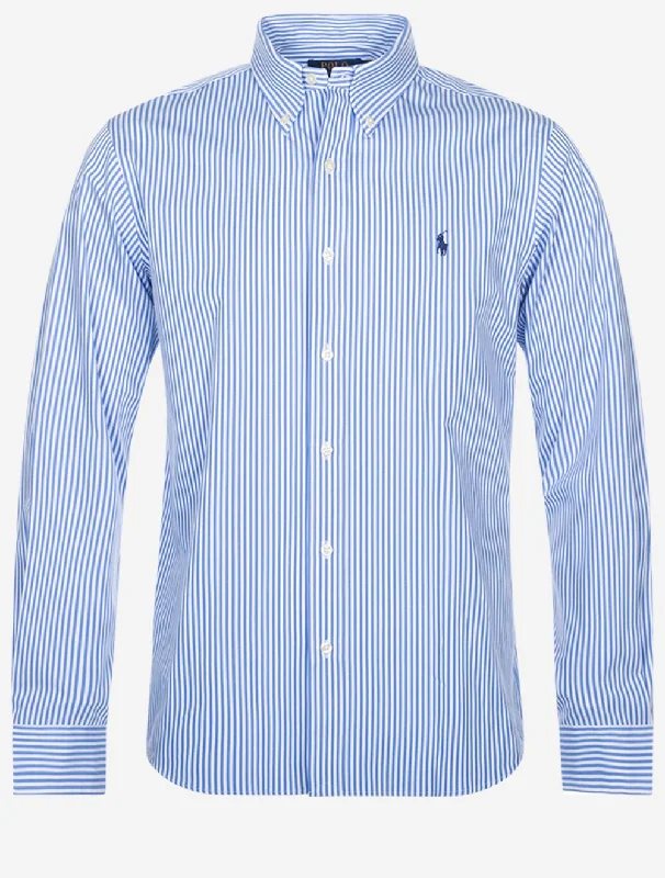 Upgrade your look with stylish, affordable men’s clothing.  Buttondown Stripe Shirt Blue