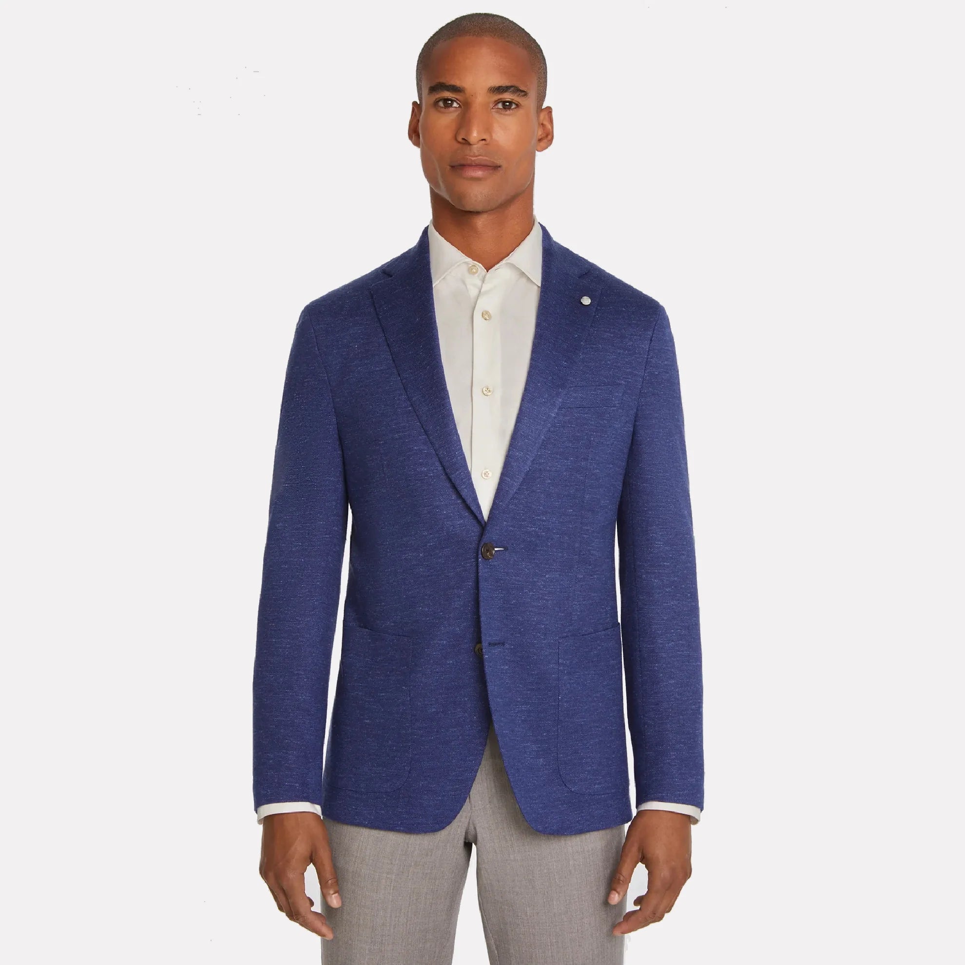 Shop stylish  fashion – Get huge savings on men’s clothing.  Royal Blue Hartford Contemporary Fit Wool-Silk Sport Jacket - Jack Victor
