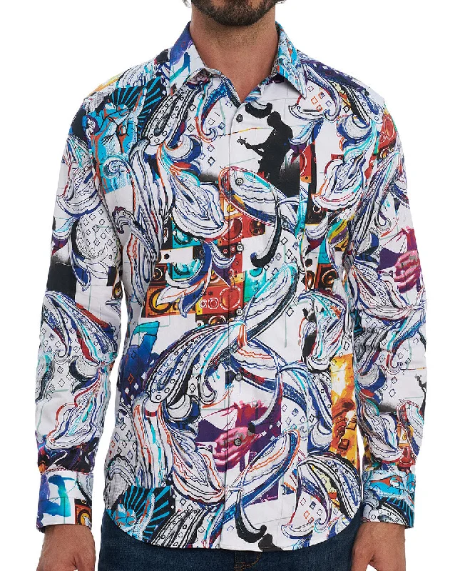 Get 20% off your first order of men’s fashion. Robert Graham Long Sleeve Stretch Patterned Sport Shirt Get 20% off your first order of men’s fashion. Robert Graham Long Sleeve Stretch Patterned Sport Shirt