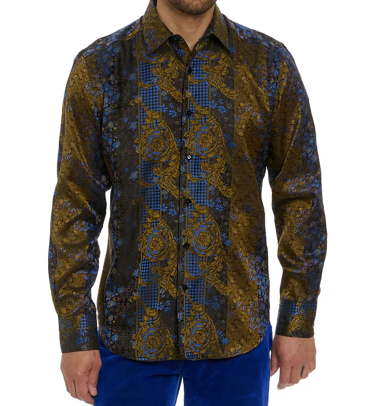Upgrade your wardrobe with stylish men's apparel – now on sale! Robert Graham Regal Dreams Limited Edition Woven Sport Shirt Upgrade your wardrobe with stylish men's apparel – now on sale! Robert Graham Regal Dreams Limited Edition Woven Sport Shirt