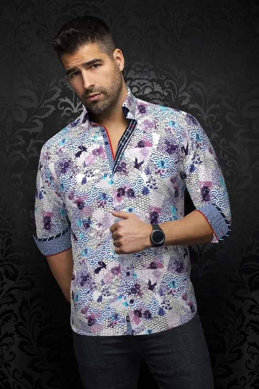 Exclusive discounts on men's fashion – shop today! AU NOIR | Long Sleeve Shirt | Avalon Lavender Exclusive discounts on men's fashion – shop today! AU NOIR | Long Sleeve Shirt | Avalon Lavender