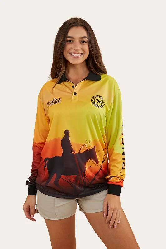 Shop stylish and affordable clothes –   Long Days Unisex Fishing Jersey - Yellow