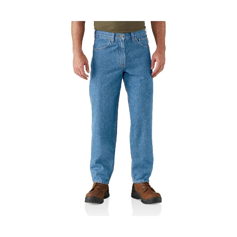 Big discounts – don’t miss out! Carhartt Men's Relaxed-Fit Tapered-Leg Jean - Stonewash - ONLINE STORE CREDIT/EXC HANGE ONLY Big discounts – don’t miss out! Carhartt Men's Relaxed-Fit Tapered-Leg Jean - Stonewash - ONLINE STORE CREDIT/EXC HANGE ONLY