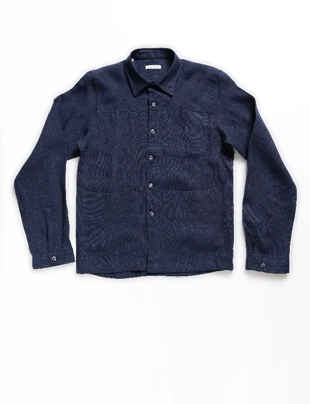 Get the latest styles in clothing – Shop now for unbeatable deals.  FINAL SALE: BKT15 Shirt Jacket in Linen Twill - Salerno Blue