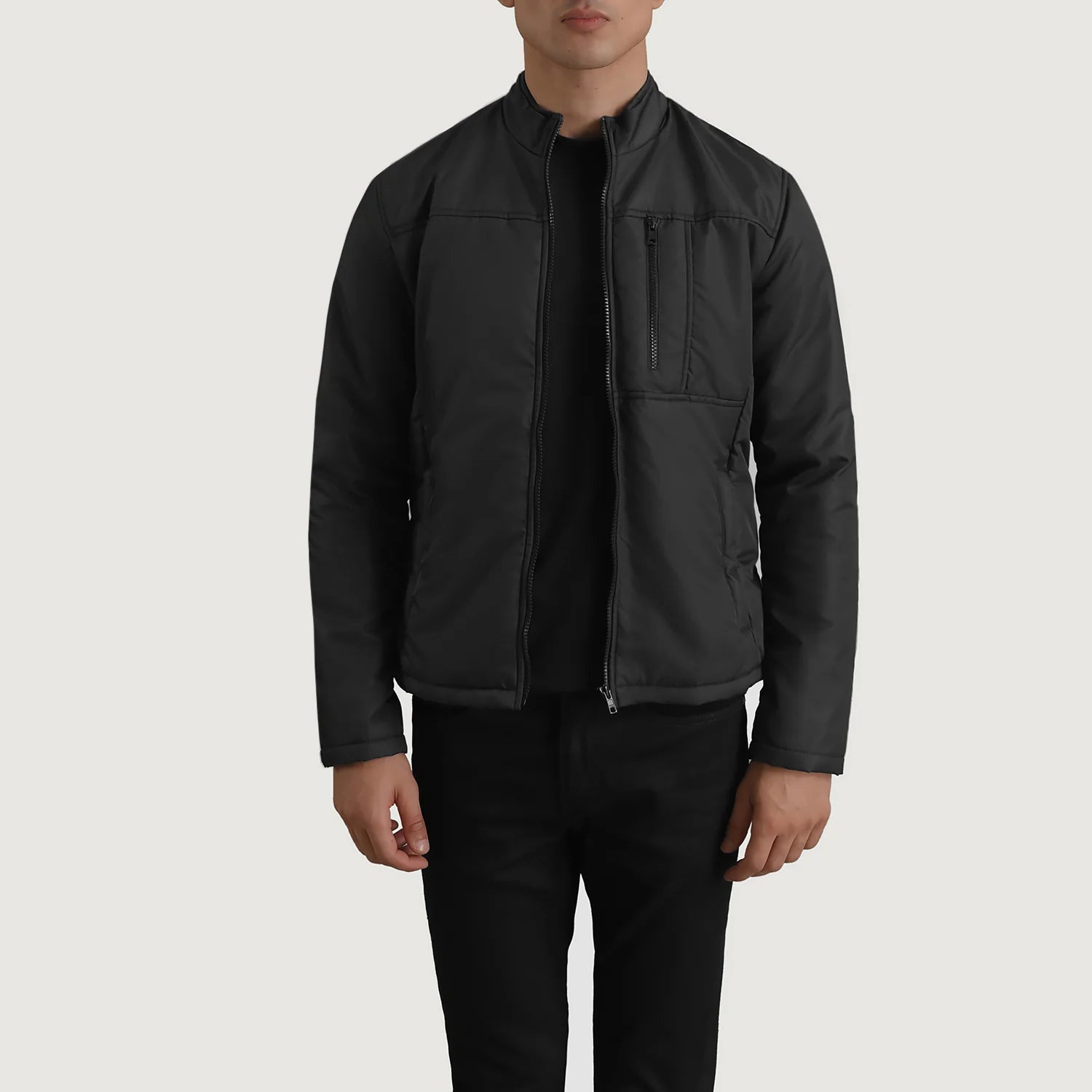 Get the latest trends in men’s clothing – huge savings inside.  Elliot Black Lightweight Jacket