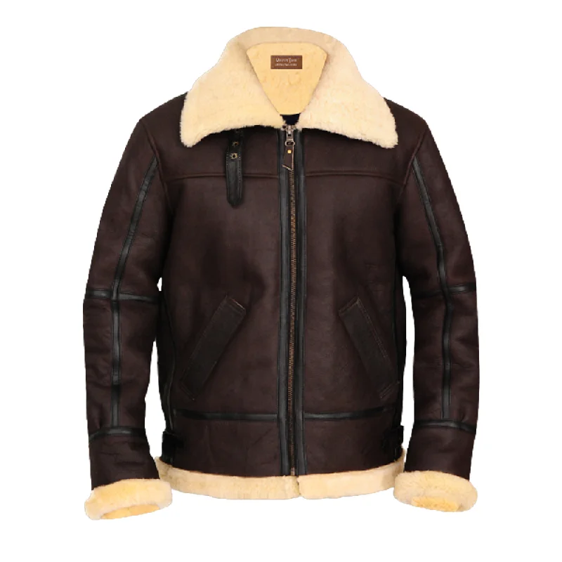 Limited-time discounts on clothing you’ll love New Men Brown leapskin Shearling Flying RAF B3 Bomber Leather Jacket Aviator Limited-time discounts on clothing you’ll love New Men Brown leapskin Shearling Flying RAF B3 Bomber Leather Jacket Aviator