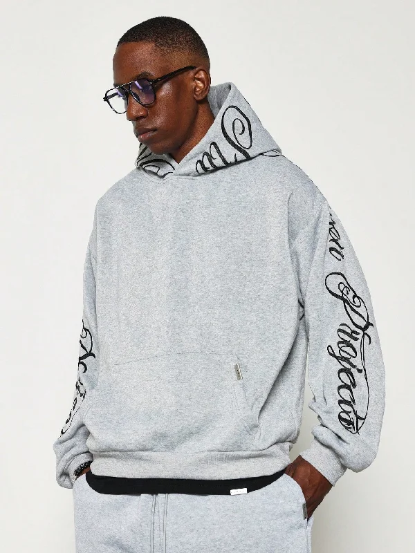 Get 25% off select men’s clothing when you shop online!  Regular Fit Overhead Hoodie With Script Embroidery On Sleeve & Hoody